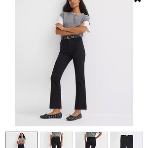LOFT Black Ankle Jeans